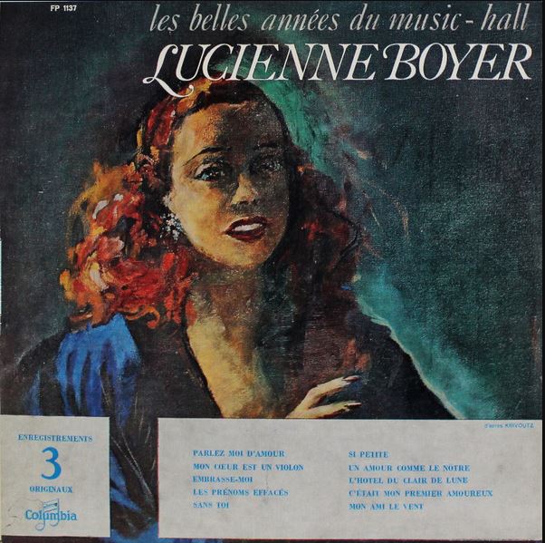 Buy vinyl artist% Les belles années du Music-hall  Lucienne Boyer for sale